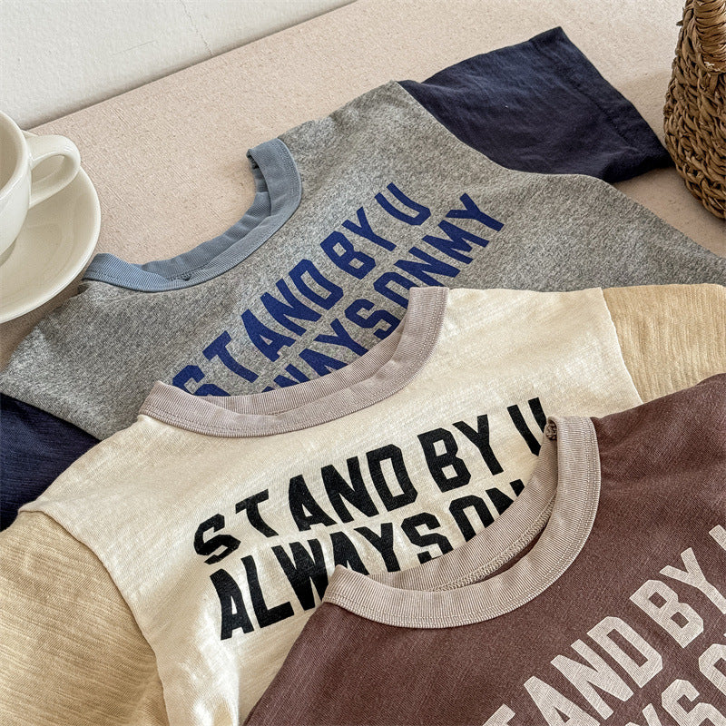 【BABY&KID】夏新作 ペンギン刺繍TシャツSK091622