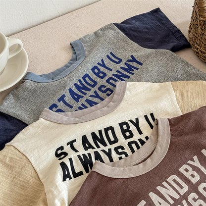 【BABY&KID】夏新作 ペンギン刺繍TシャツSK091622