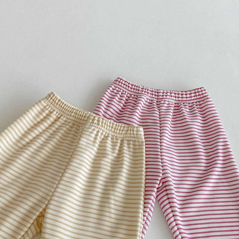 【BABY&KID】にこちゃんボーダーセットアップSK104017