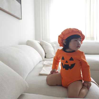 【BABY】ハロウィンかぼちゃロンパースSK100903