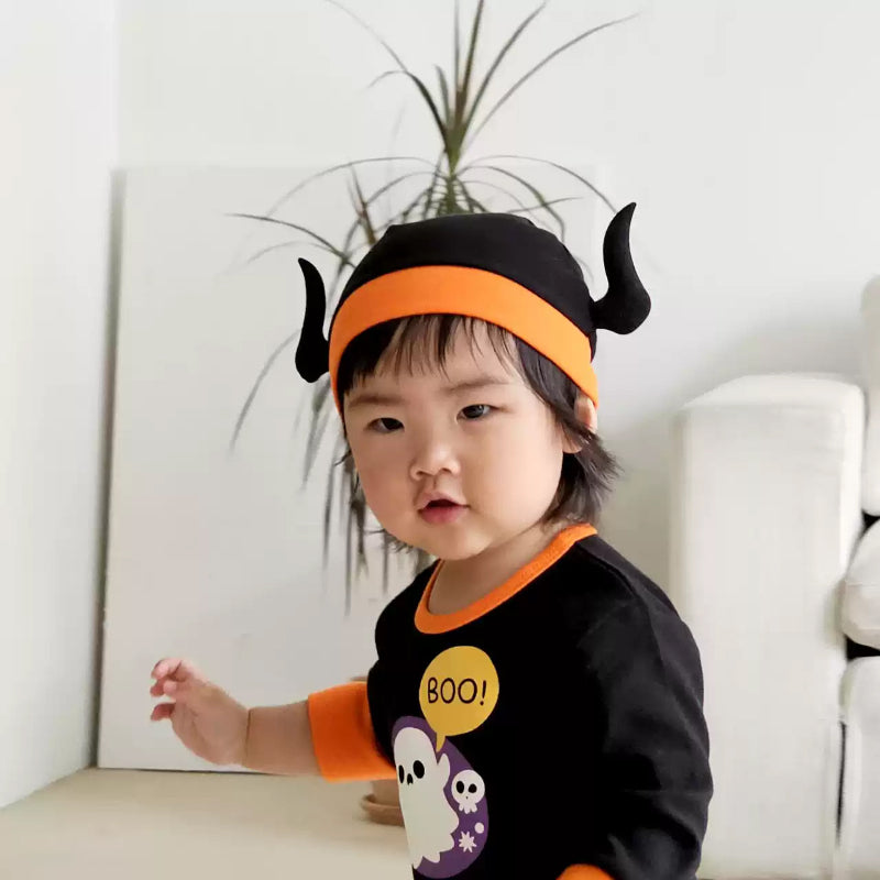 【BABY】BOOプリントロンパースSK100901