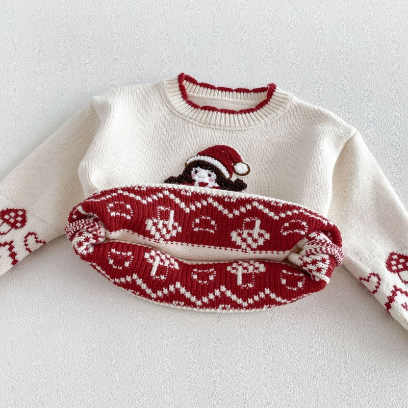 【BABY&KID】うさぎ刺繍中綿ジャケット、ワンピース、ニット、パンツ、トップスSK108118