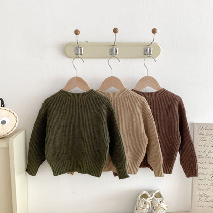 【BABY&KID】無地ニットセーターSK092932