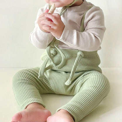 【BABY】ストレッチサロペット&帽子SK100304