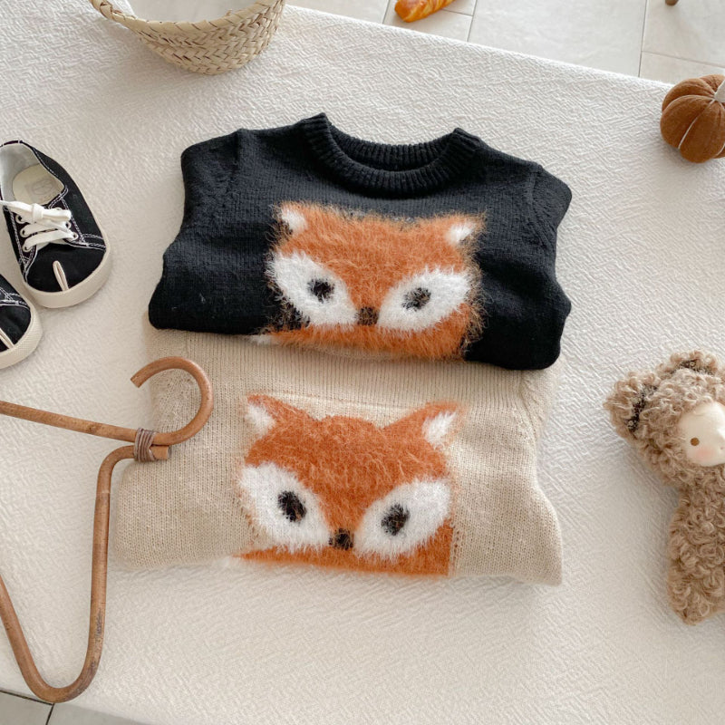 【BABY&KID】キツネ柄ニットセーターSK092921