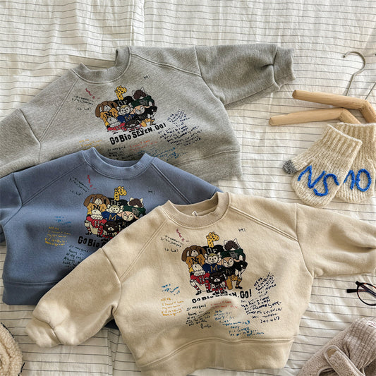 【BABY&KID】アニマルボアスウェットSK102335