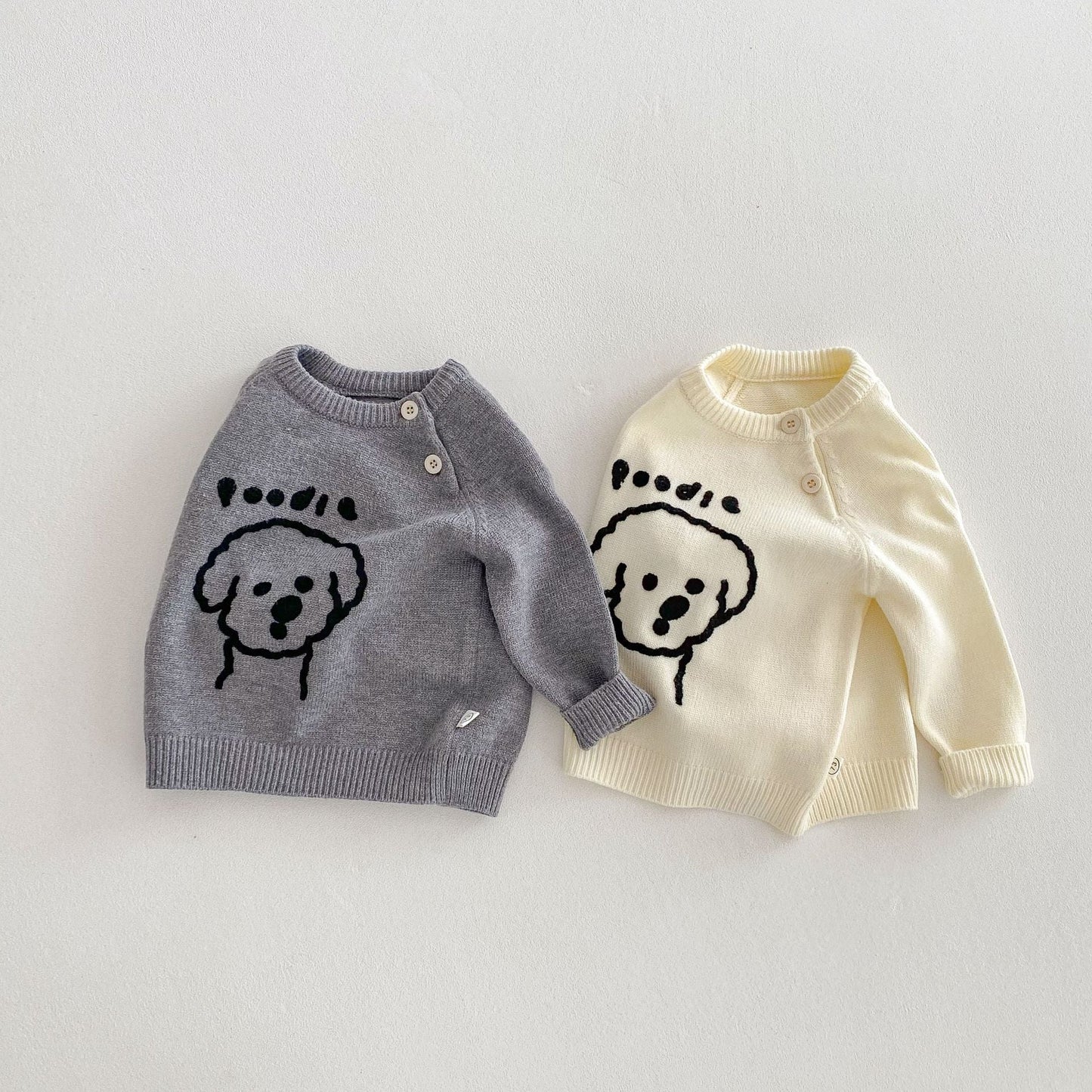 【BABY&KID】ペット柄可愛いセーターSK030718