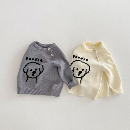 【BABY&KID】ペット柄可愛いセーターSK030718