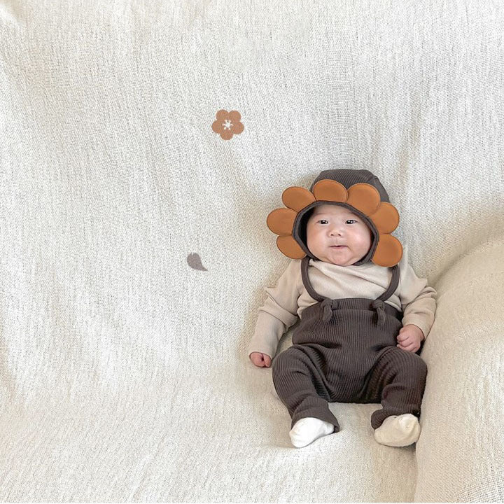 【BABY】ストレッチサロペット&帽子SK100304