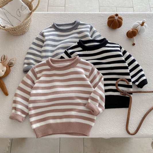 【BABY&KID】ボーダークルーネックセーターSK092930