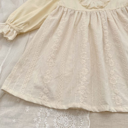 【BABY&KID】レース刺繍ロンパース、ワンピースSK107914
