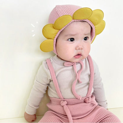 【BABY】ストレッチサロペット&帽子SK100304