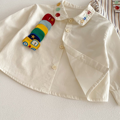 【BABY&KID】くるま柄ロンT、シャツ、サロペットSK104125