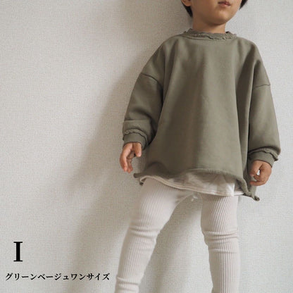 【親子】ゆったりロンパース、スウェットSK101557