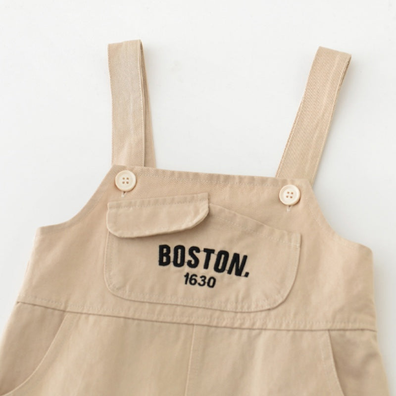 【BABY】刺繍ロゴサロペット&バッグSK100525