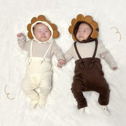 【BABY】ストレッチサロペット&帽子SK100304