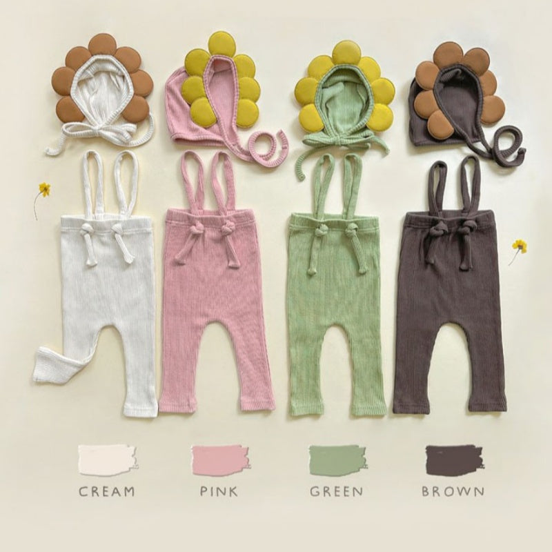【BABY】ストレッチサロペット&帽子SK100304