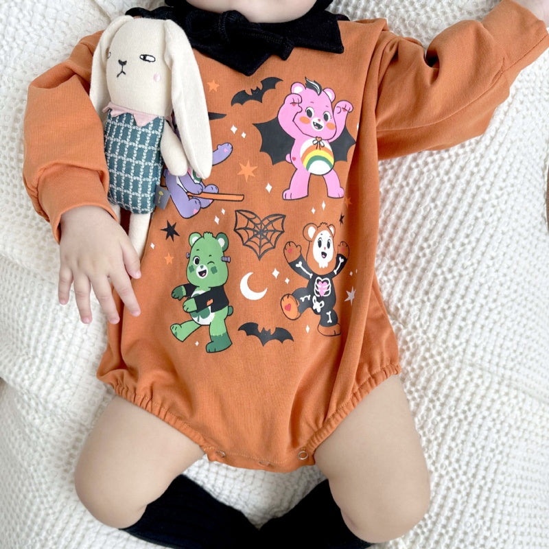 【BABY】ハロウィンアニマルプリントロンパースSK100904