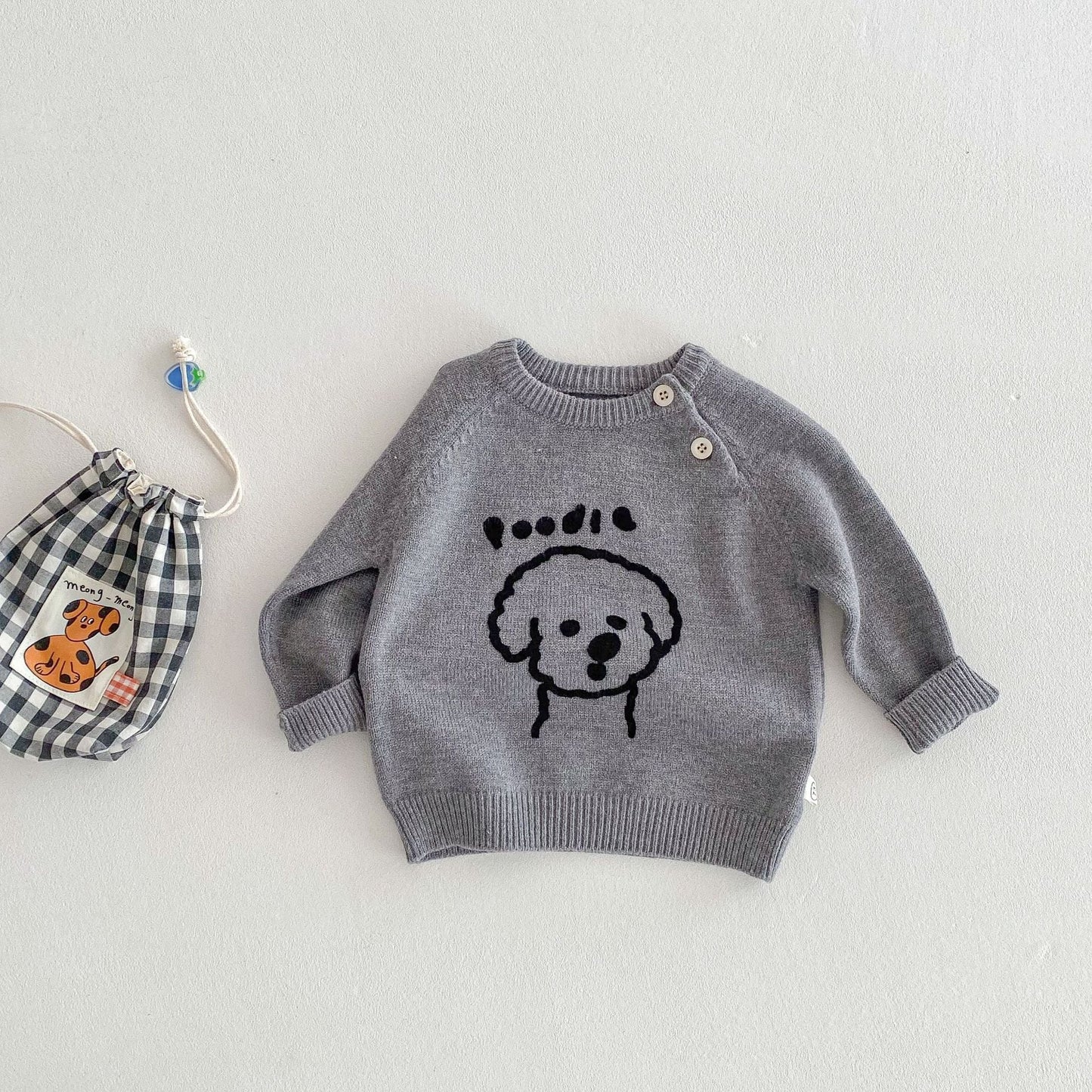 【BABY&KID】ペット柄可愛いセーターSK030718
