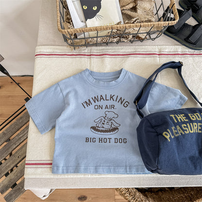 【BABY&KID】夏新作 クルーネックキャラクタープリントTシャツSK091619