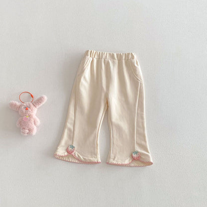 【BABY&KID】韓国風きのこ刺繍カーディガンSK104124