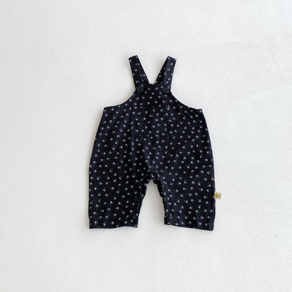 【BABY】花柄サロペット、トップスSK092530