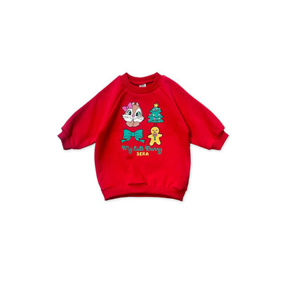 【BABY】キュートなクリスマス長袖トレーナーSK102827