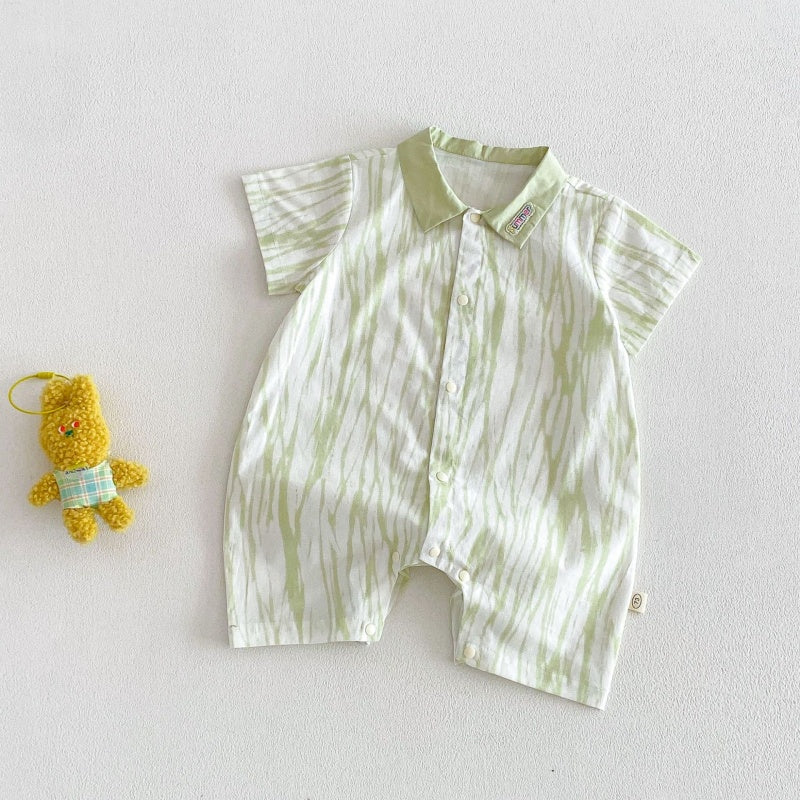 【BABY】夏新作デザインプリントカバーオールSK105613