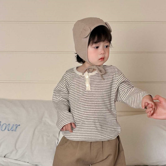 【BABY&KID】ボーダー長袖、カジュアルパンツSK104008