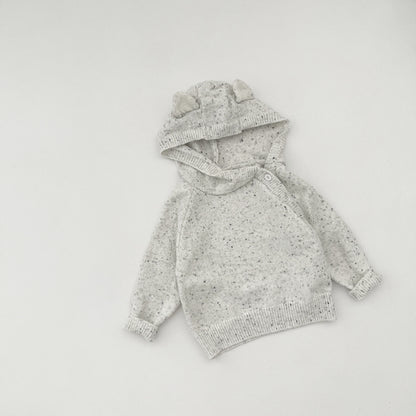 【BABY&KID】くま耳付きニットセーターSK102013