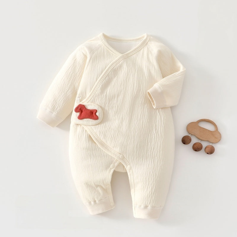 【BABY】New Winter Cartoon Quilted Coverall SK108203
