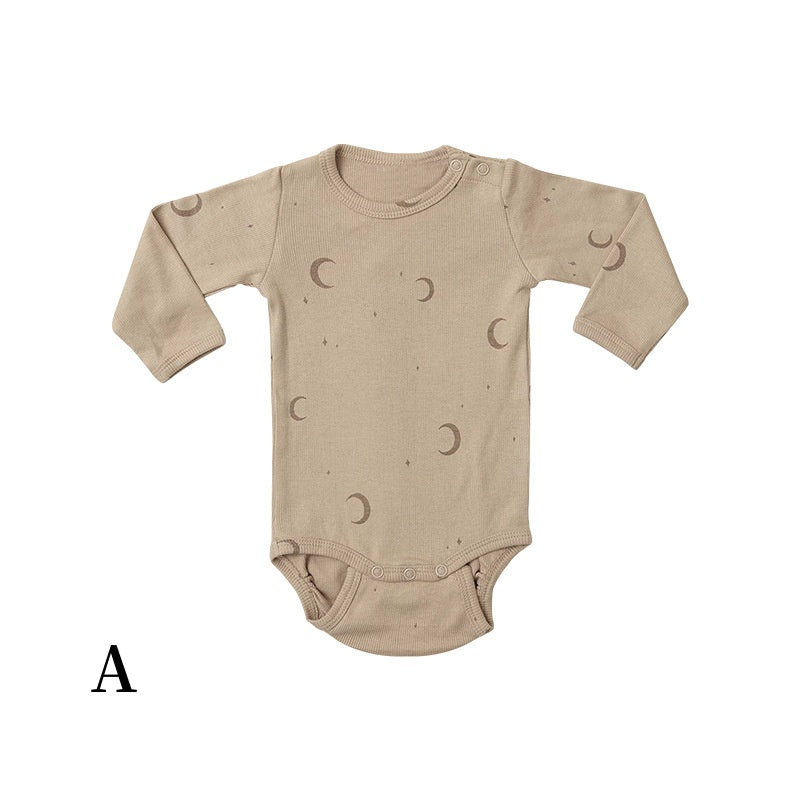 【BABY】北欧風カートゥーンプリントロンパース、レギンスSK101324