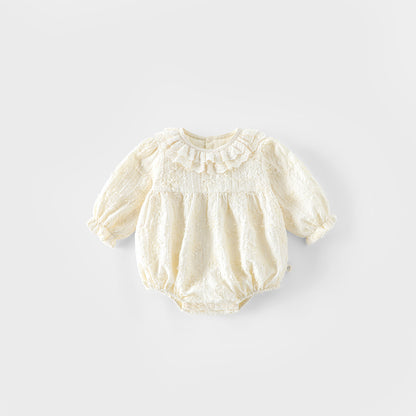 【BABY】無地フリルロンパース、カバーオール、帽子SK1014218
