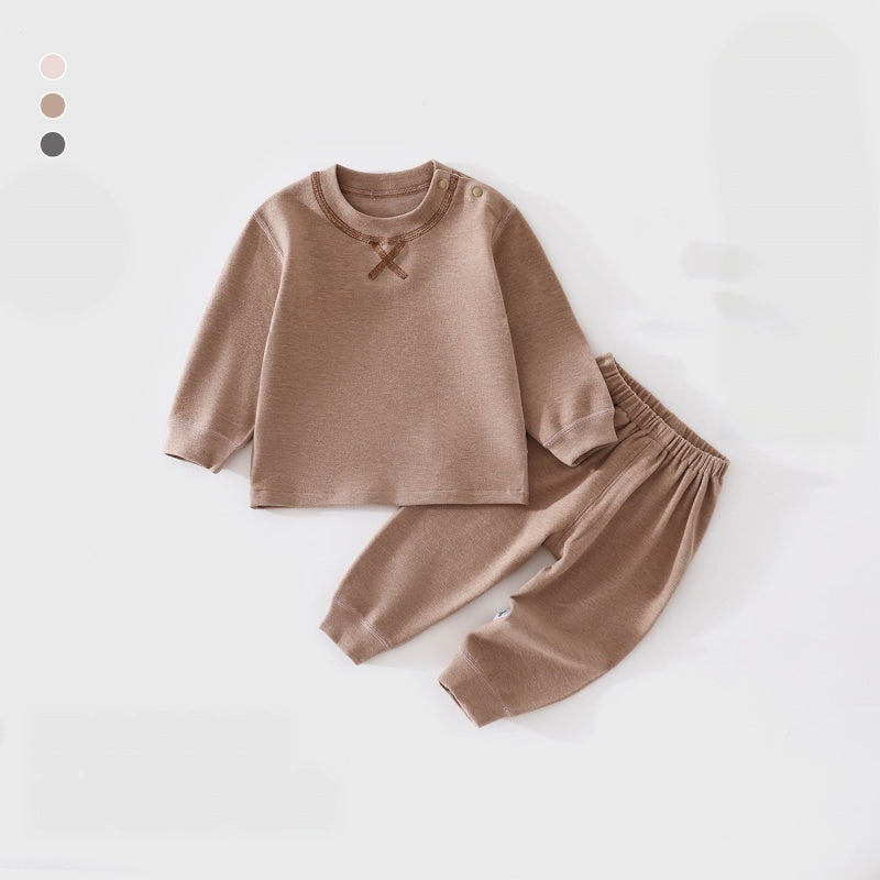 【BABY&KID】無地ストレッチセットアップSK106724