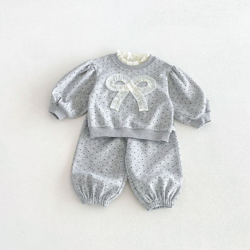 【BABY&KID】ドットフリルセットアップSK106612