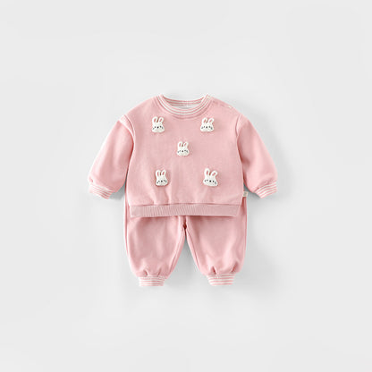 【BABY&KID】立体ぬいぐるみセットアップSK100313
