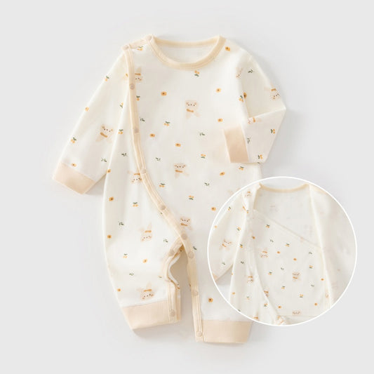 【BABY】カートゥーン腹巻き付きカバーオールSK103811