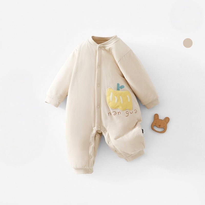 【BABY】New Winter Collection Macaron Color Quilted Coverall SK108217
