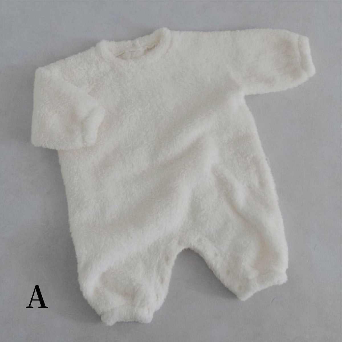 【BABY】裏ボアクルーネックカバーオール、フードケープSK101527