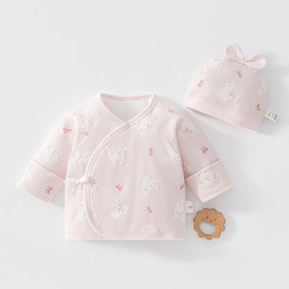 [BABY] Winter New Cartoon Quilted Short Underwear & Hat SK108201