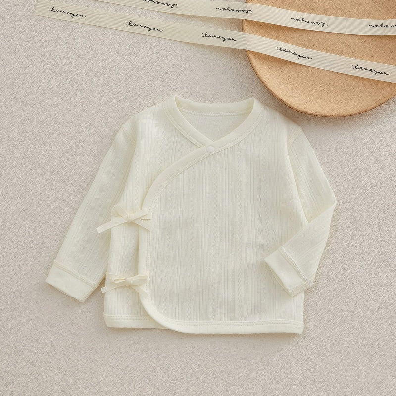 【BABY】コットンジャカード短肌着SK107507