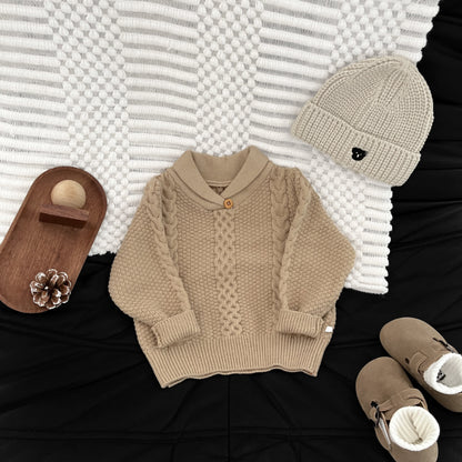 【BABY&KID】冬新作厚手ニットセーターSK103013