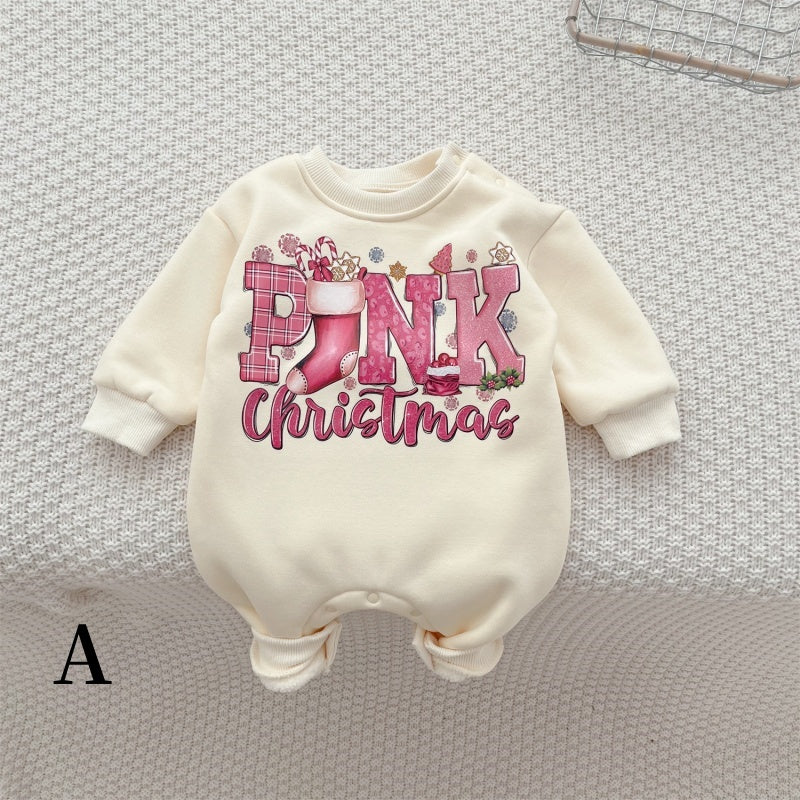 【BABY】クリスマスコスチュームカバーオールSK103203