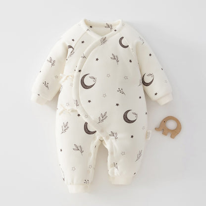 【BABY】冬新作北欧風カートゥーン中綿カバーオールSK102610