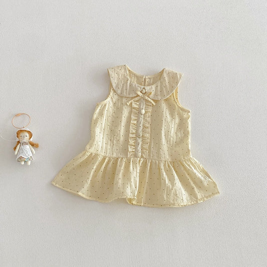 【BABY】夏新作スウィートドットワンピースSK105013