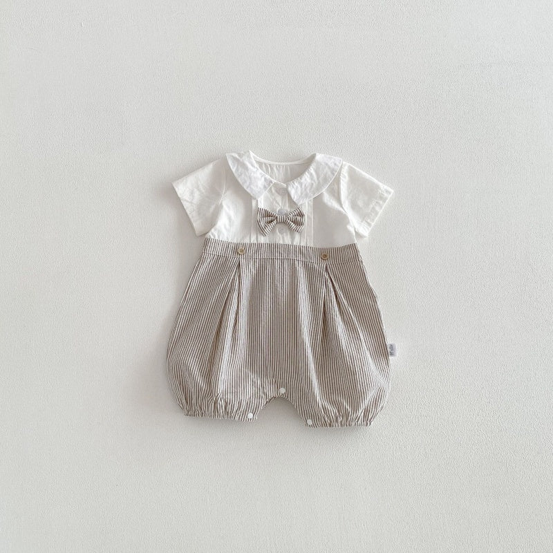 【BABY】夏新作切替ドレスカバーオールSK105004