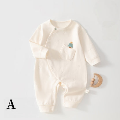 【BABY】カートゥーンワッペンジャカードカバーオールSK106722