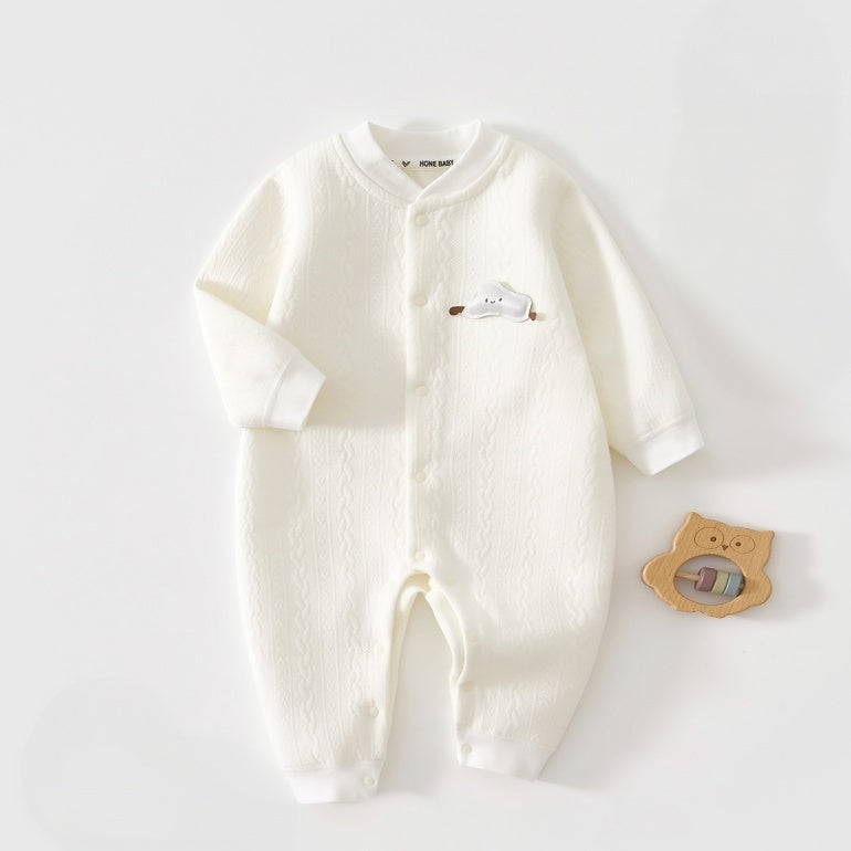 【BABY】北欧風くもキルティングカバーオールSK107106