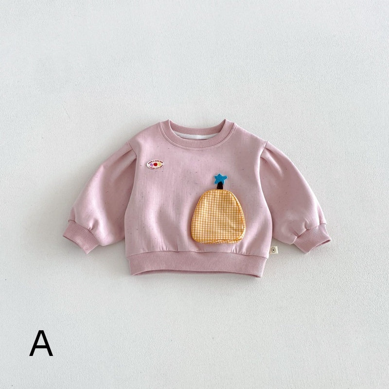 【BABY&KID】ワッペントレーナー、スウェットパンツSK107215