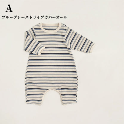 【BABY】カラフルリブカバーオールSK010314